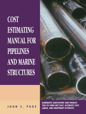 cover image of Cost Estimating Manual for Pipelines and Marine Structures